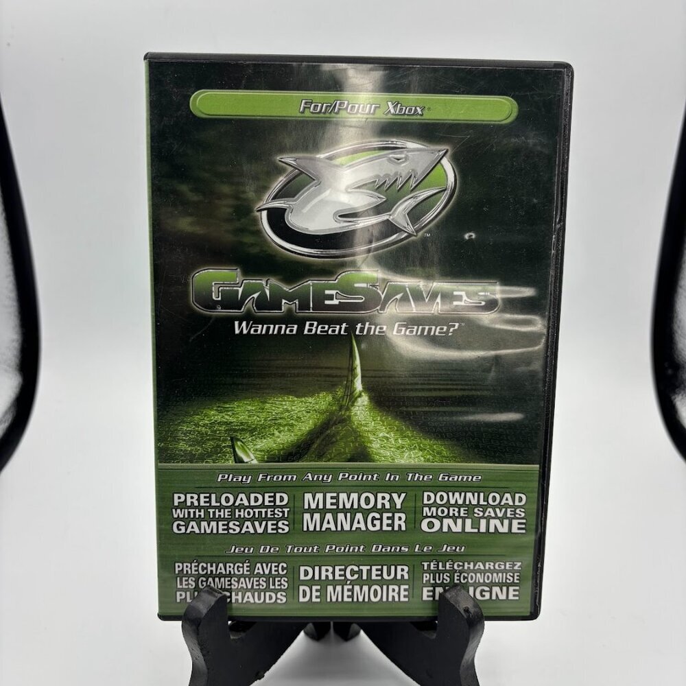 GameShark Game Saves for Xbox CIB includes manual and product key